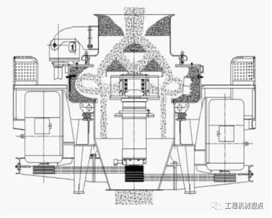 冲击式破碎机中腔护板