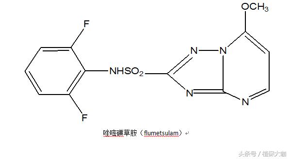 磺酰脲类除草剂你只知道双氟磺草胺和五氟磺草胺？还有更多等着你4