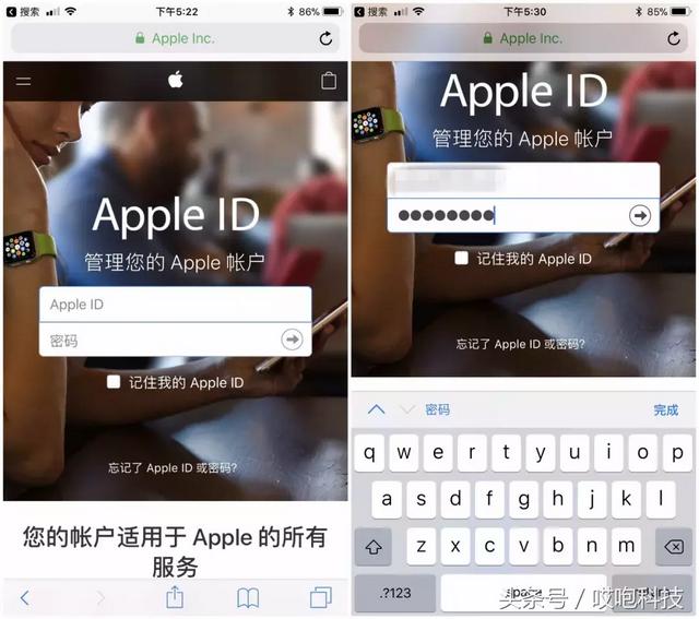 appleid密码找回