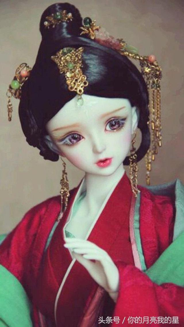 十二星座专属绝美古装娃娃,十二星座的古装纸娃娃