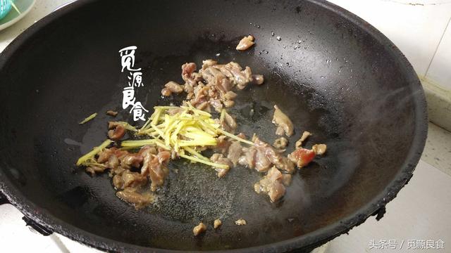 韭黄肉丝