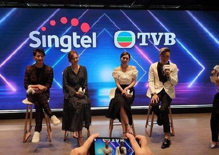 一众小生花旦新加坡登台为TVB造势 新马双料视后新剧找回初恋感觉