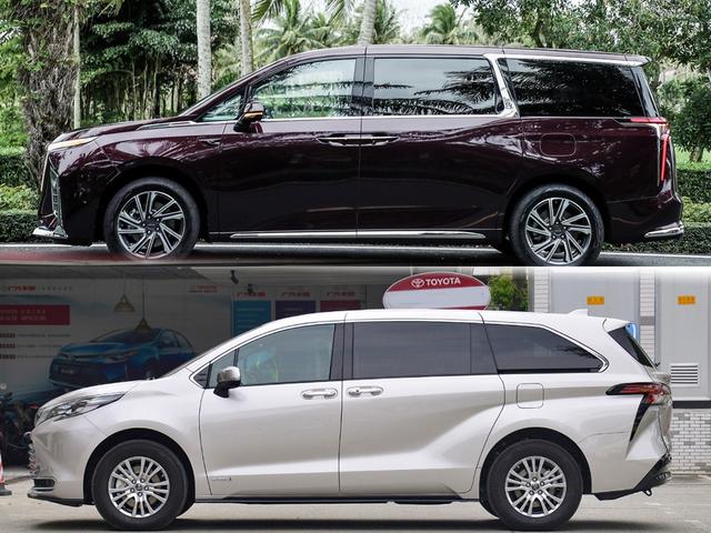 自主品牌的崛起 上汽大通MAXUS G90对比丰田赛那SIENNA