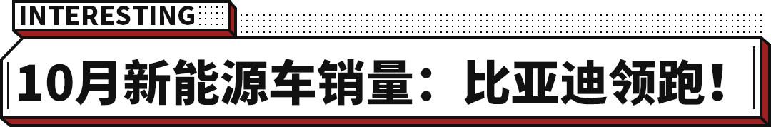 10月新能源销量出炉 芯片供给回升 这些车圈热点你必须知道！