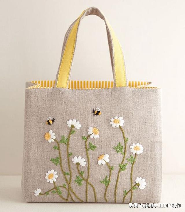 手工刺绣包包的制作方法diy刺绣衣服图案大全创意
