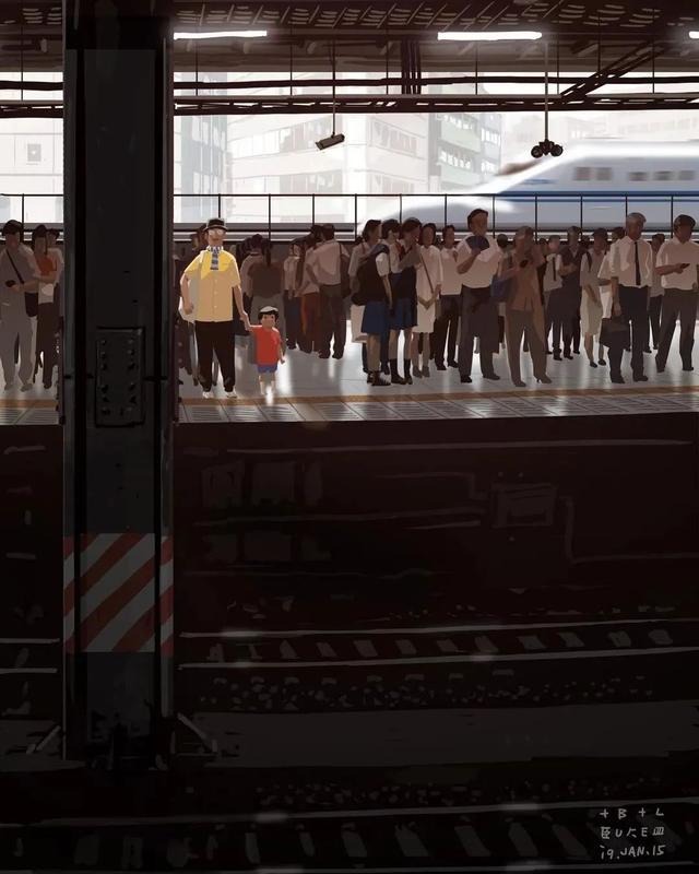 会画画的爸爸，太暖了