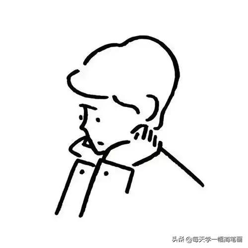 风的简笔画