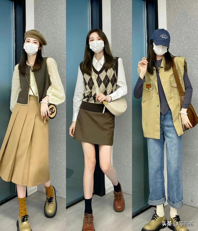 25套秋季穿搭范本，温温柔柔却不显无趣，照着穿就很女神