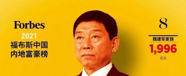 福布斯发布中国内地富豪榜，马云身价2673亿元，下跌第五名了