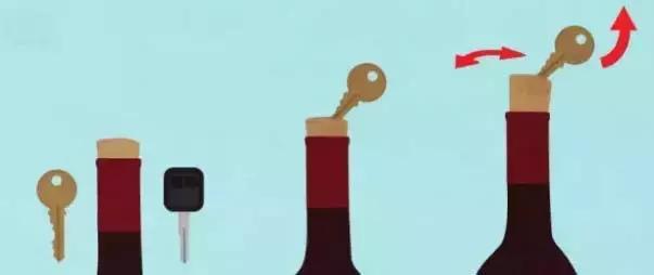 红葡萄酒怎么开瓶，想喝红酒没有开瓶器？介绍10种简单快速开瓶法……