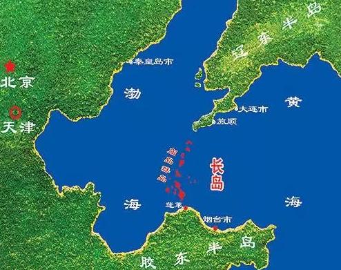 渤海为我国内海，外国船只不敢擅入，多亏庙岛群岛和毛主席？