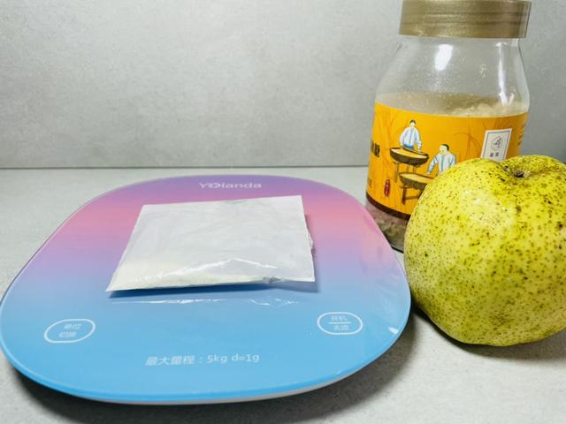 家有萌宝，厨房秤怎么少得了？川贝炖雪梨记