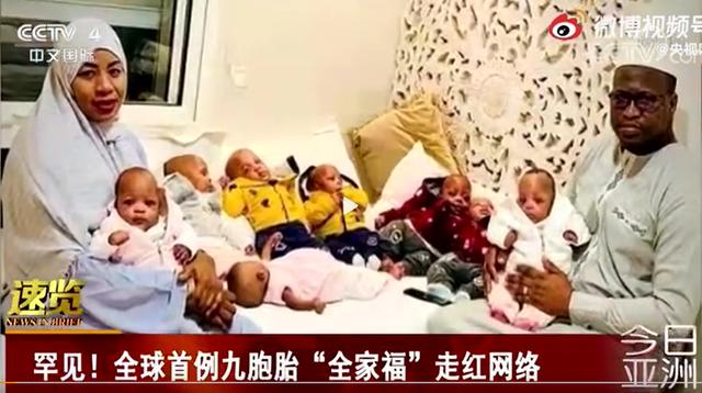 全球首例9胞胎！5女4男！体重均不足1公斤，究竟是如何实现的？