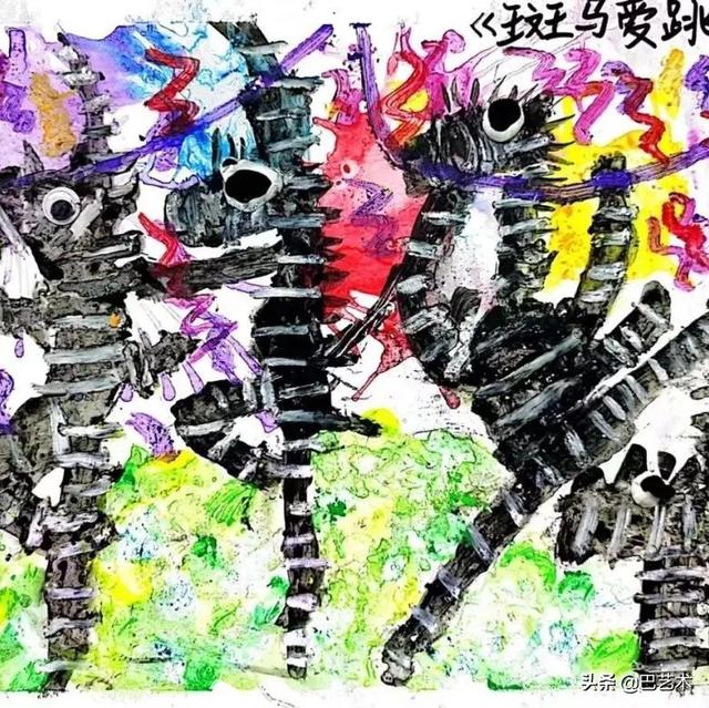 用油画棒玩出炫彩淋漓？你没见过的儿童色彩课