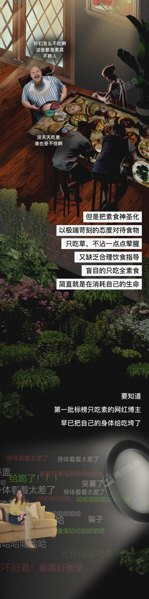 那些长期吃素的人，后来怎么样了？