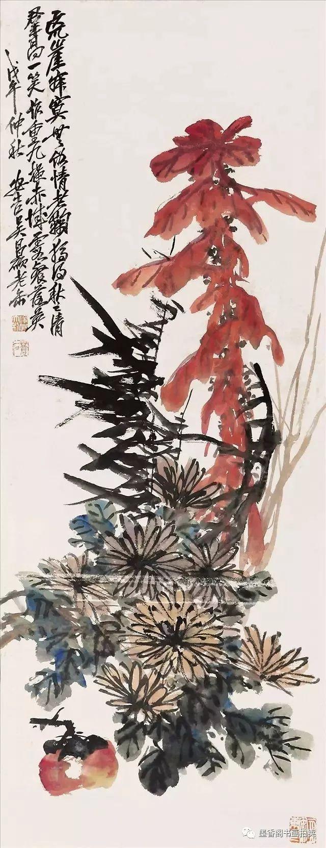 中国100名最著名画家系列-近代篇- 文人画最后的高峰吴昌硕