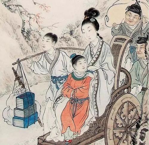 孟母教子的影响特别深远,早在西汉时期韩婴的《韩诗外传》中,就用有关