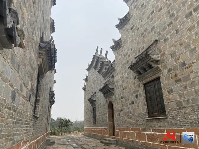 航拍新工程景区提升展新颜