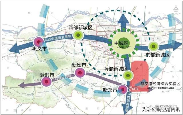 郑州、开封、许昌联合，航空港区最终受益或成为“金三角”？