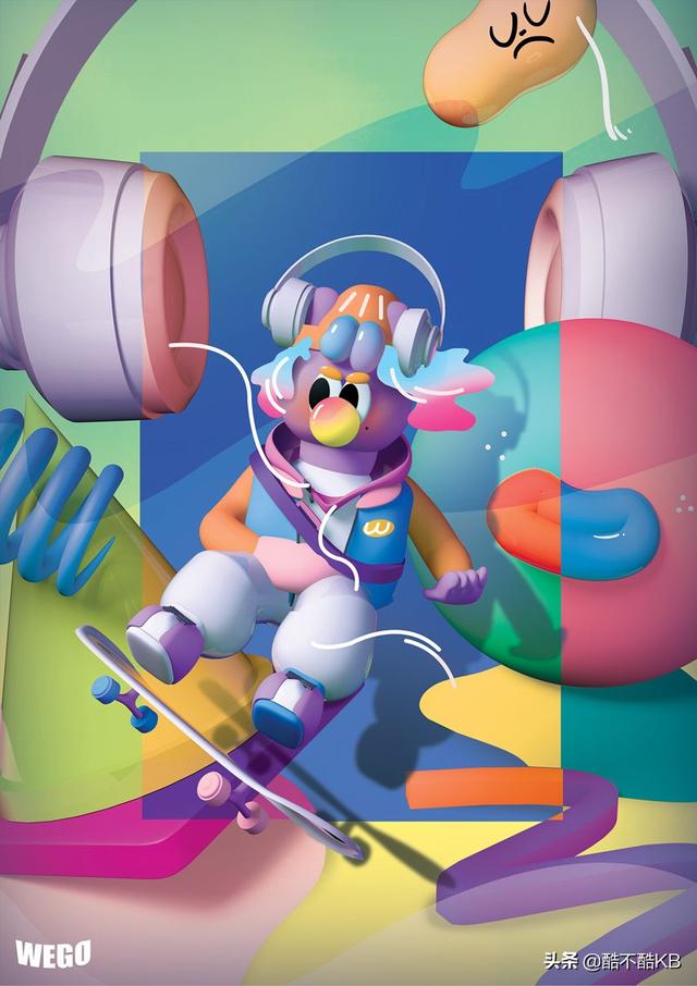 C4D-卡通小创作