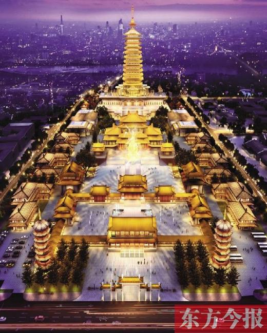 郑州市中心曾经有座古寺，少林寺要花160亿复建