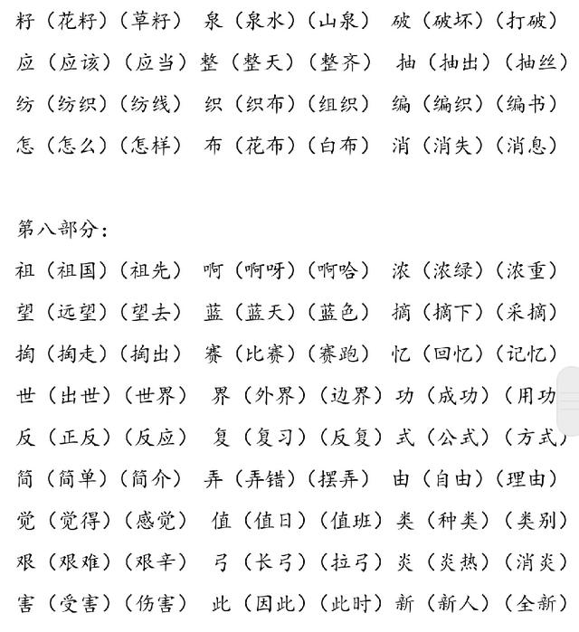 总的组词