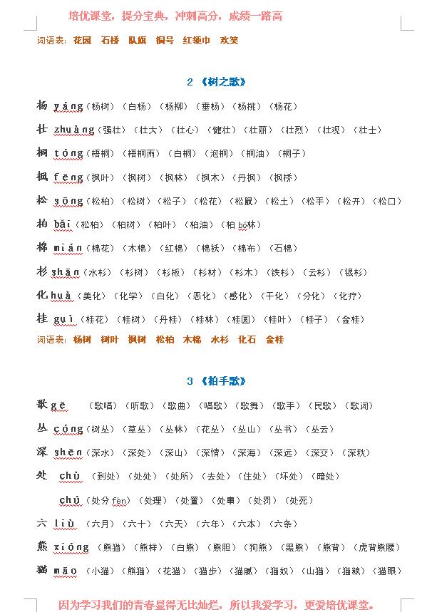 报组词