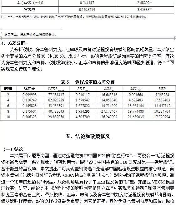 返程投资(返程投资与非返程投资) 第10张