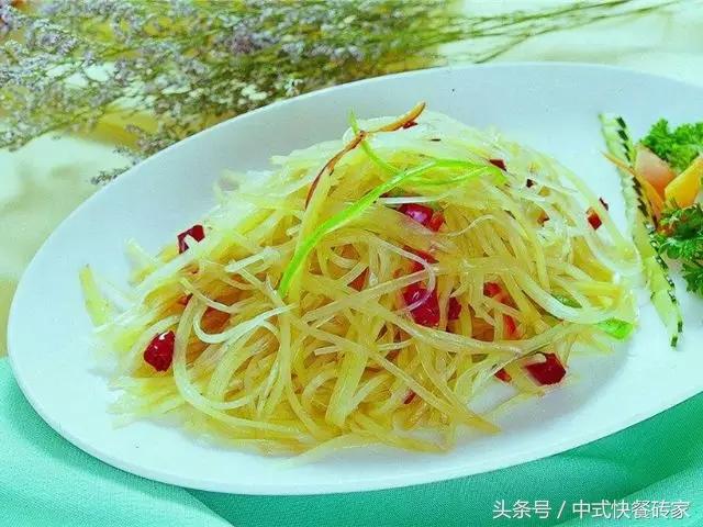 土豆丝的做法大全