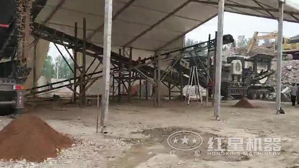 破碎机现场是怎么样