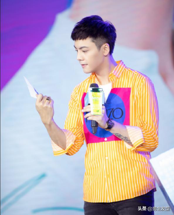 正三角形适合什么发型图片 正三角形男生适合什么发型