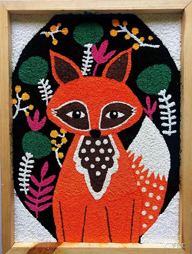 纸浆画简单好看的纸浆画