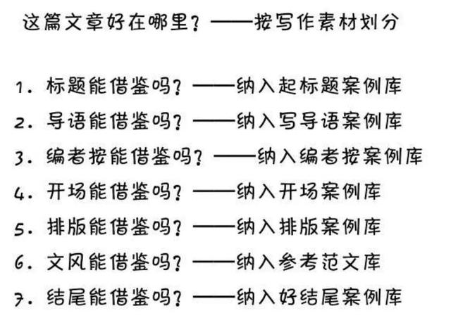 《写作7堂课》清单与复盘，提升写作能力必不可少的