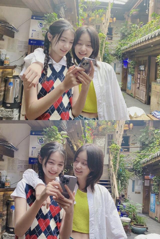 刘楚恬和裴佳欣谁漂亮刘楚恬和裴佳欣谁漂亮合照