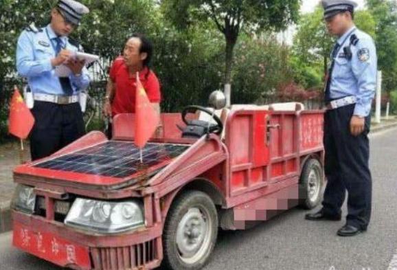 高手在民间，农村大叔自造“太阳能汽车”！加水就能跑