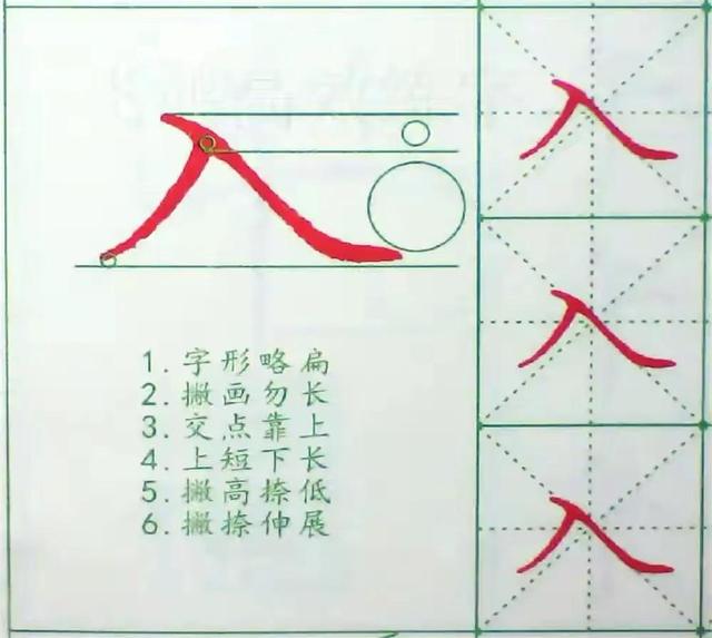 每日打卡100天高清电子版PDF50页，打印练习！给孩子的练字计划