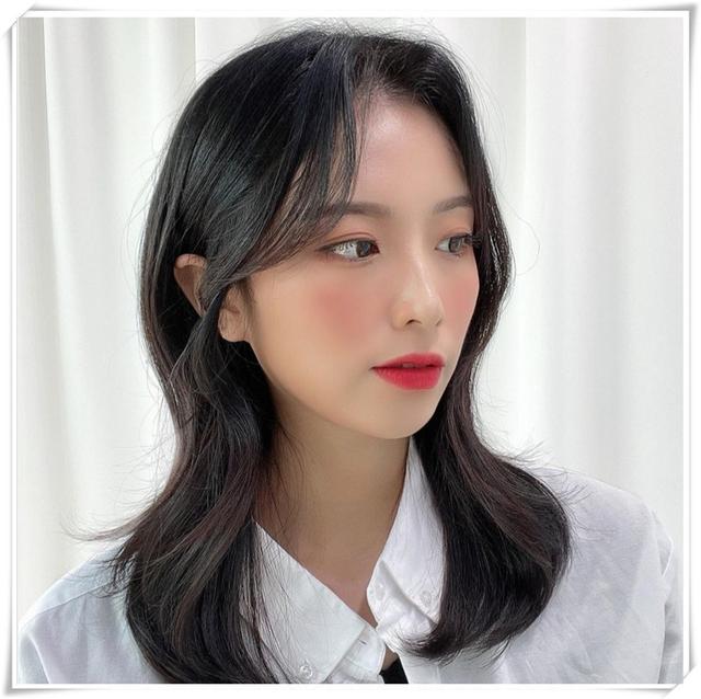 额头高发型图片 高额骨什么发型图片