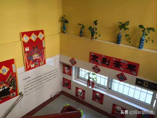 幼儿园中国风环创作品集，楼梯、吊饰、主题墙都有！幼师收藏