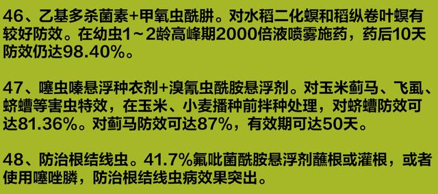 农药怎样混配？这60个经典配方，太实用了13