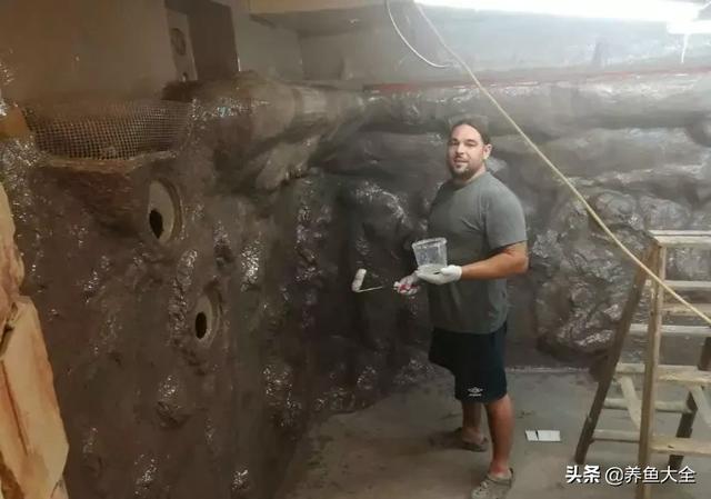 鱼缸制氧过滤机带装饰