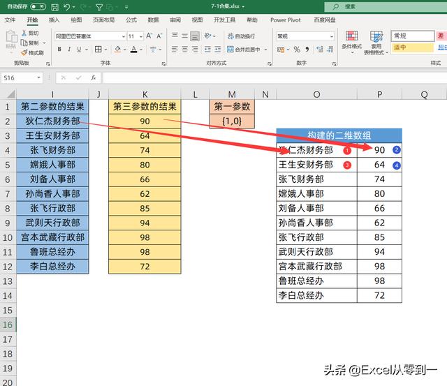 Excel难题解析：vlookup函数中的if「1,0」，究竟是做什么的？