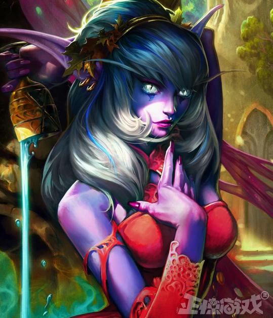 魔兽里的女仆都这么强？跟泰兰德抢男人，还成了凯尔萨斯的CP