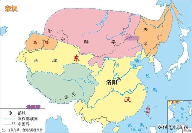 22张地图快速看汉朝历史（西汉和东汉）-第17张图片-看历史网