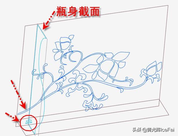 proe工程图曲面展平折弯线