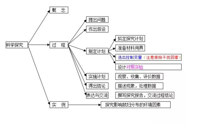 初中各科思维导图全汇总（语文、数学、地理、历史、化学、生物）