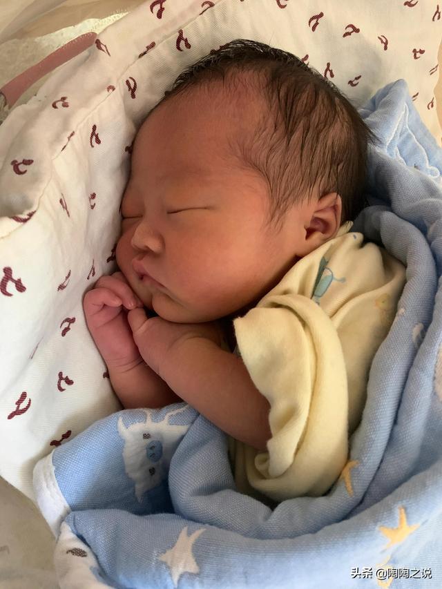 第一次当爸爸的喜悦