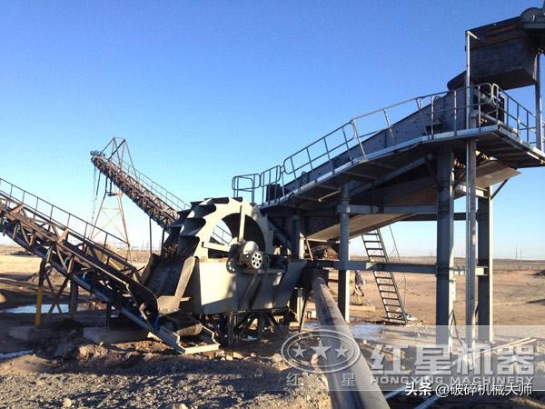 甘肃洗砂机细砂脱水筛_风化砂制沙生产线