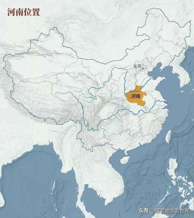 河南省旅游地图