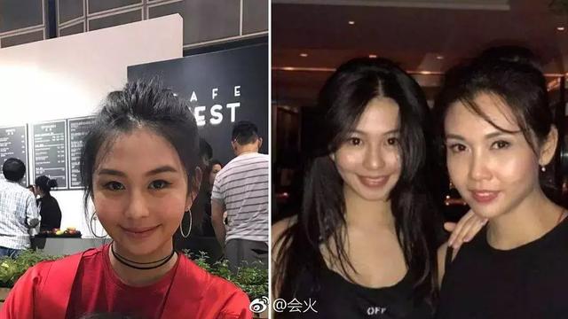 TVB花旦又聚会啦，第一眼只认出蔡少芬，黎姿郭可盈感觉分不清了