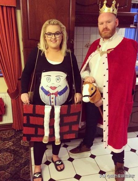 万圣节，孕妇原来还能装成这样？20张脑洞大开的孕妇装扮（一）